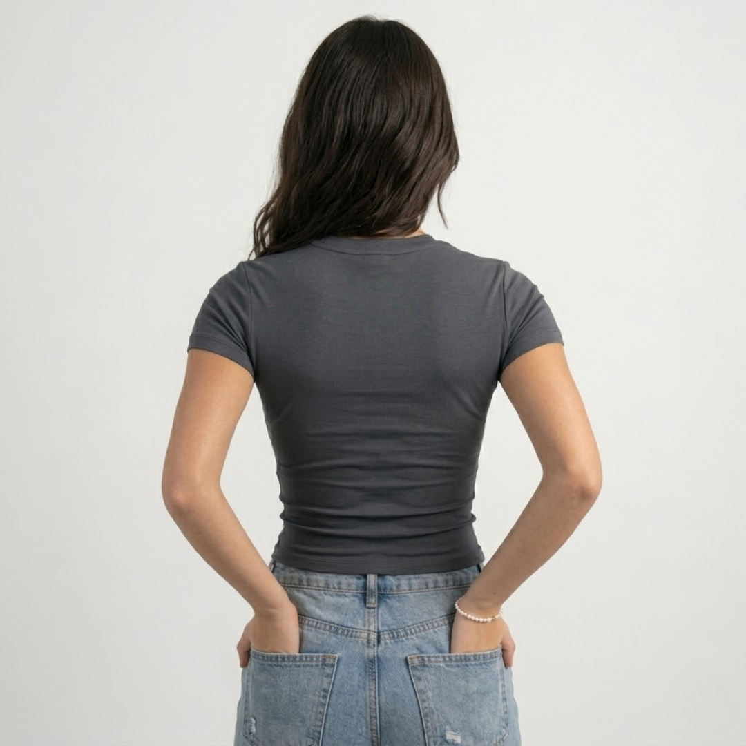 Blusa Baby Tee Feminina