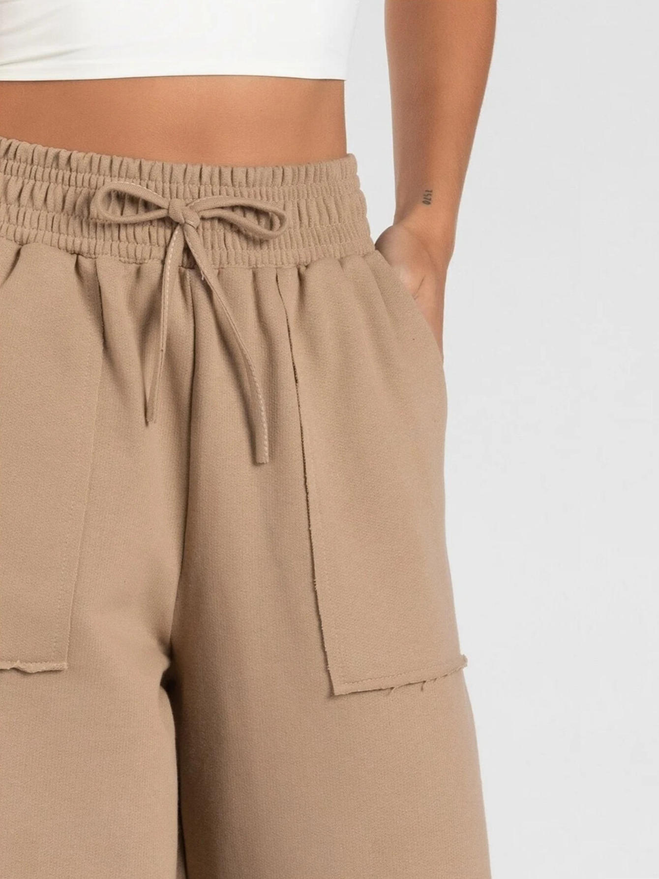 Calça Pantalona Moletinho