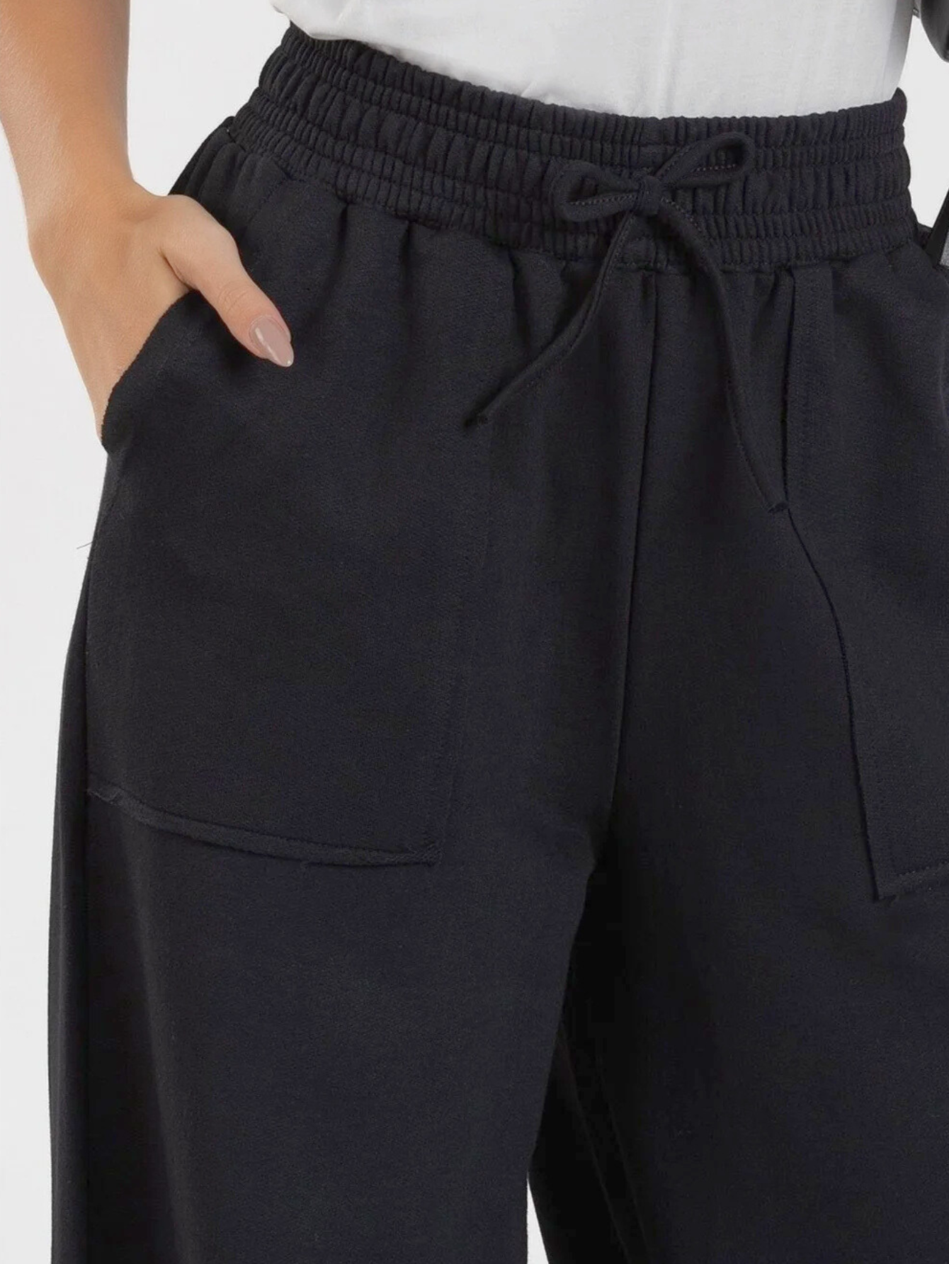 Calça Pantalona Moletinho