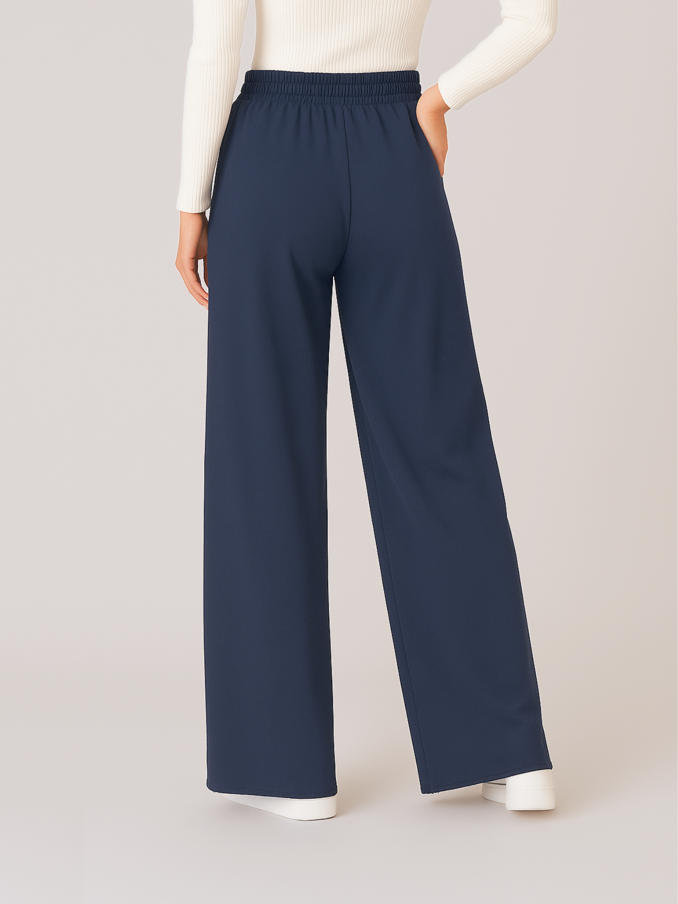 Calça Pantalona Moletinho
