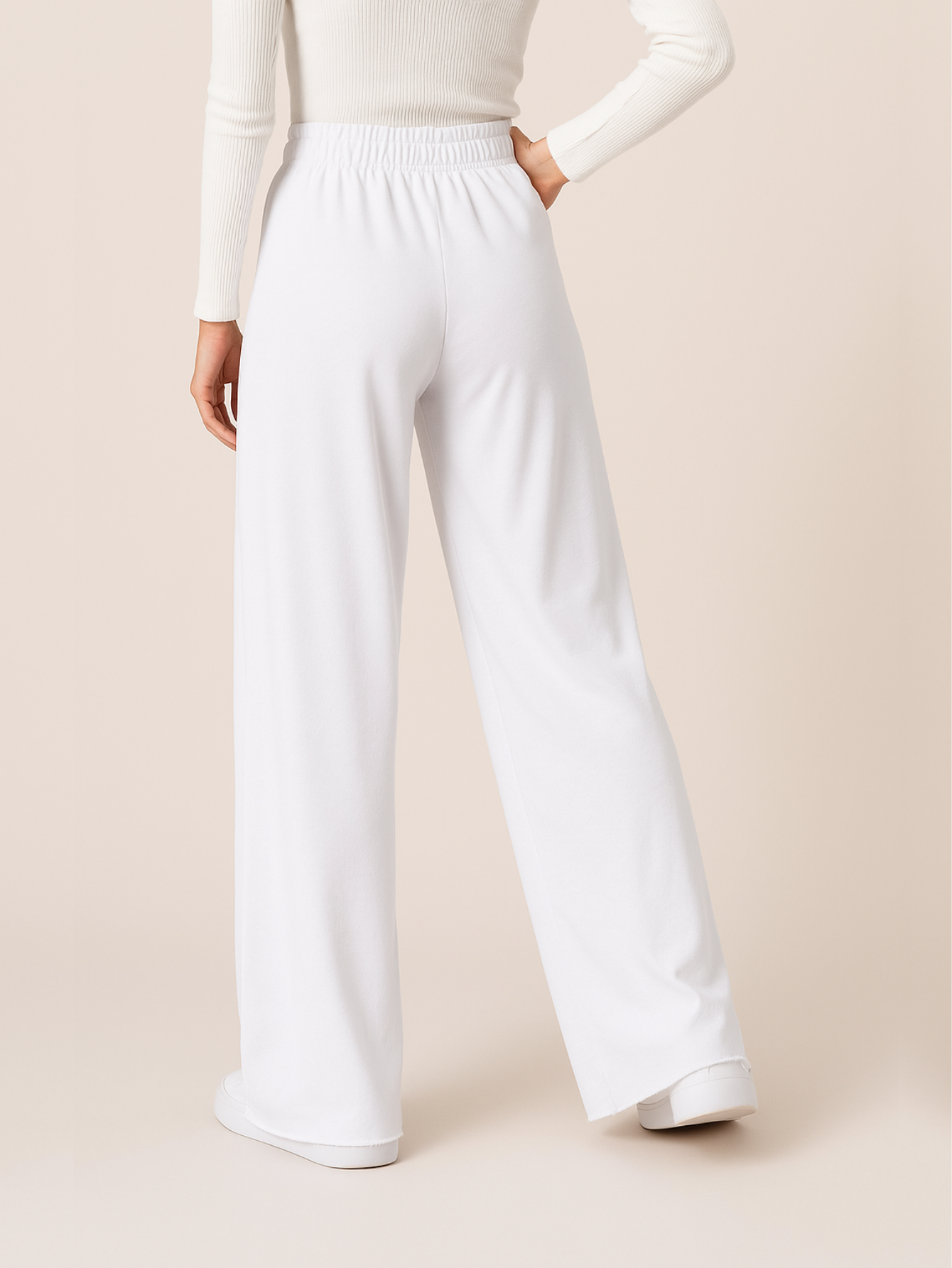 Calça Pantalona Moletinho