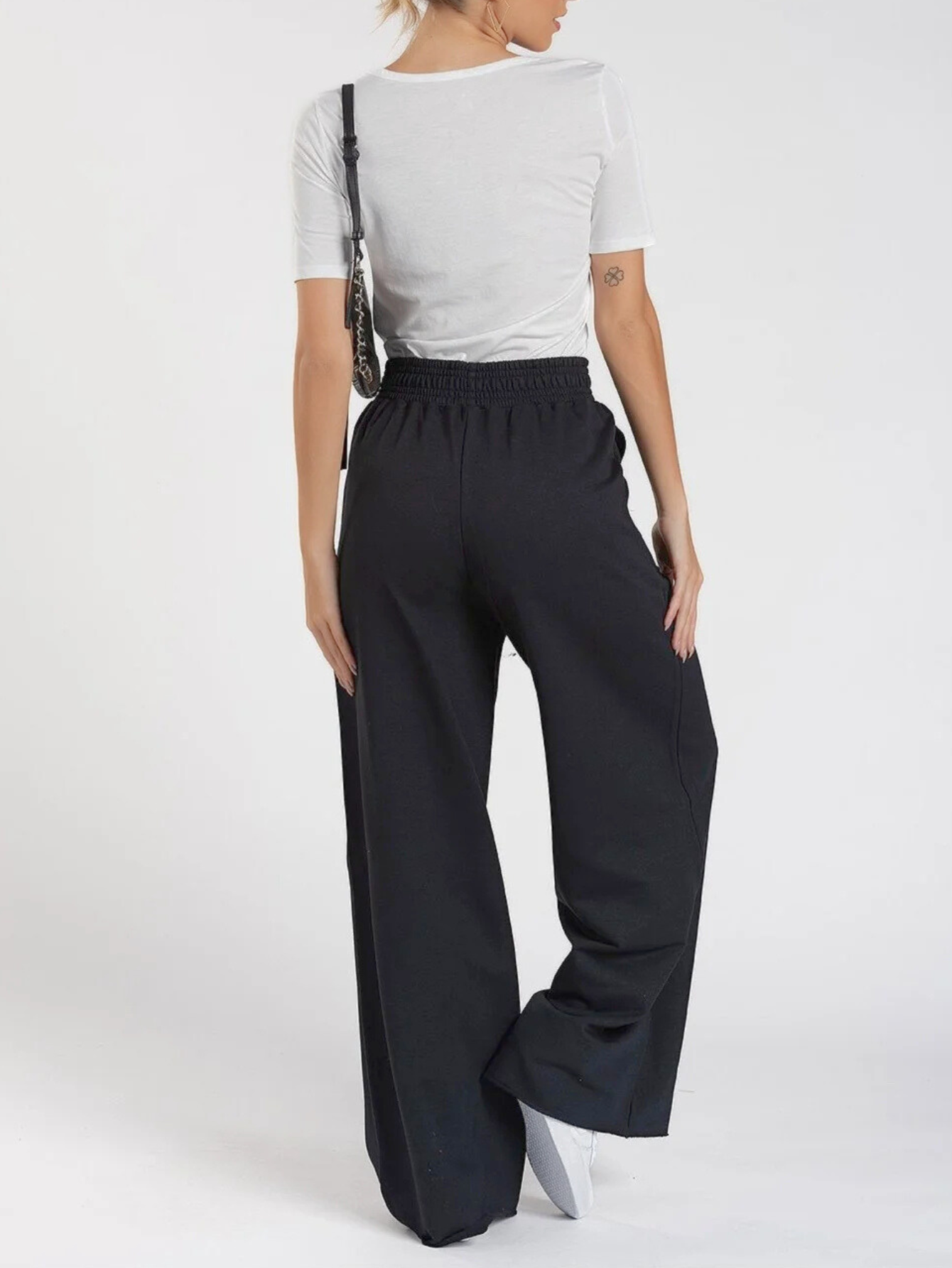 Calça Pantalona Moletinho