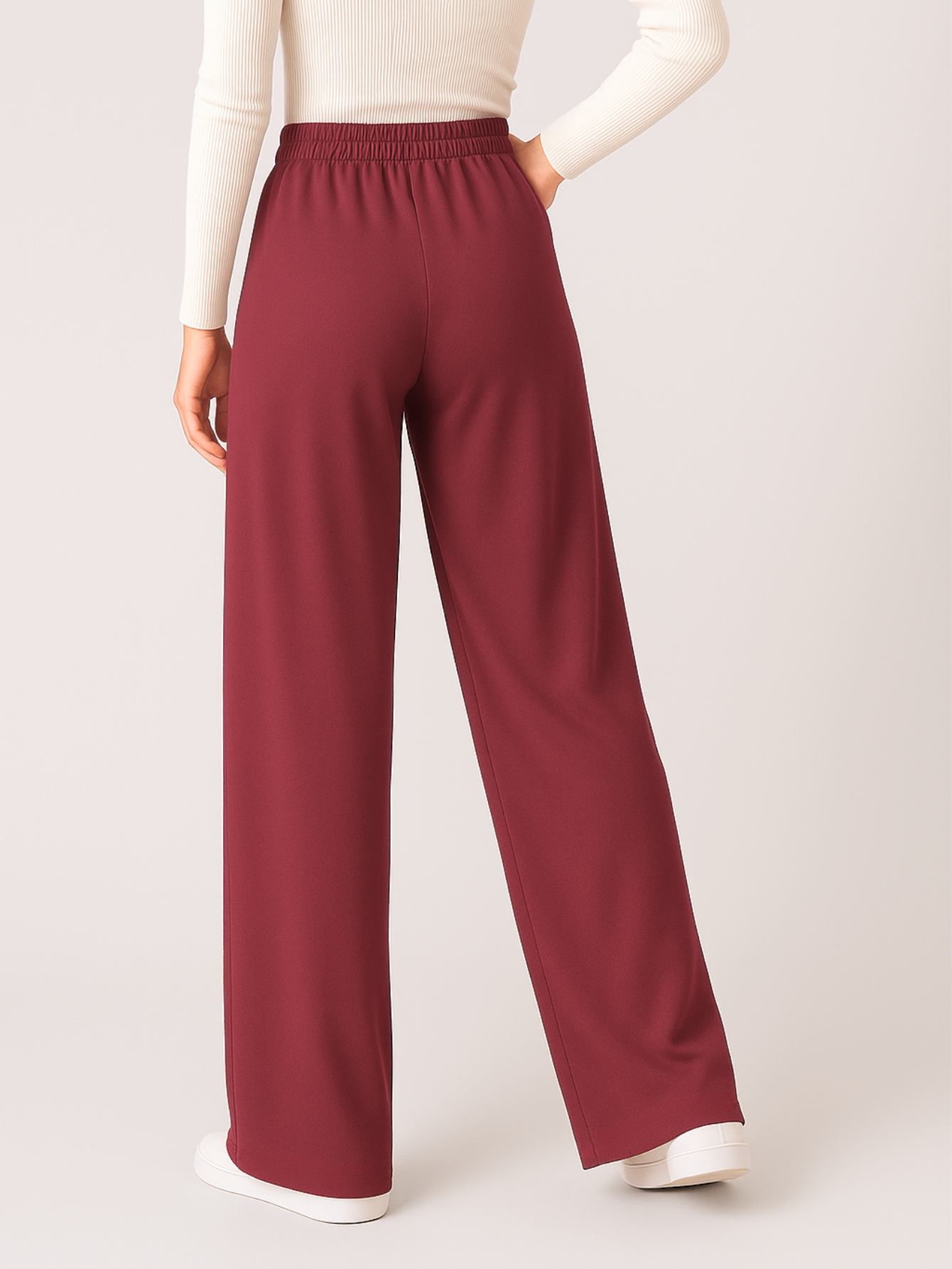 Calça Pantalona Moletinho
