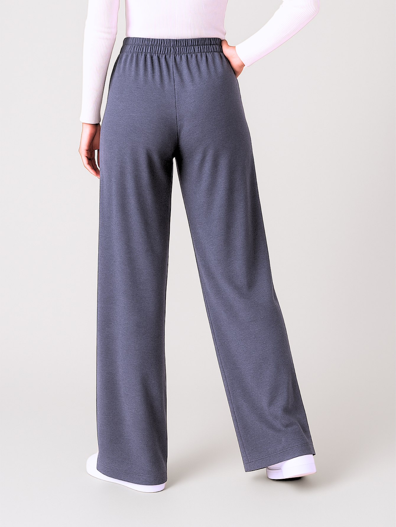 Calça Pantalona Moletinho