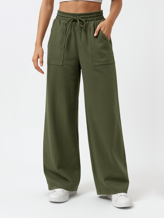 Calça Pantalona Moletinho