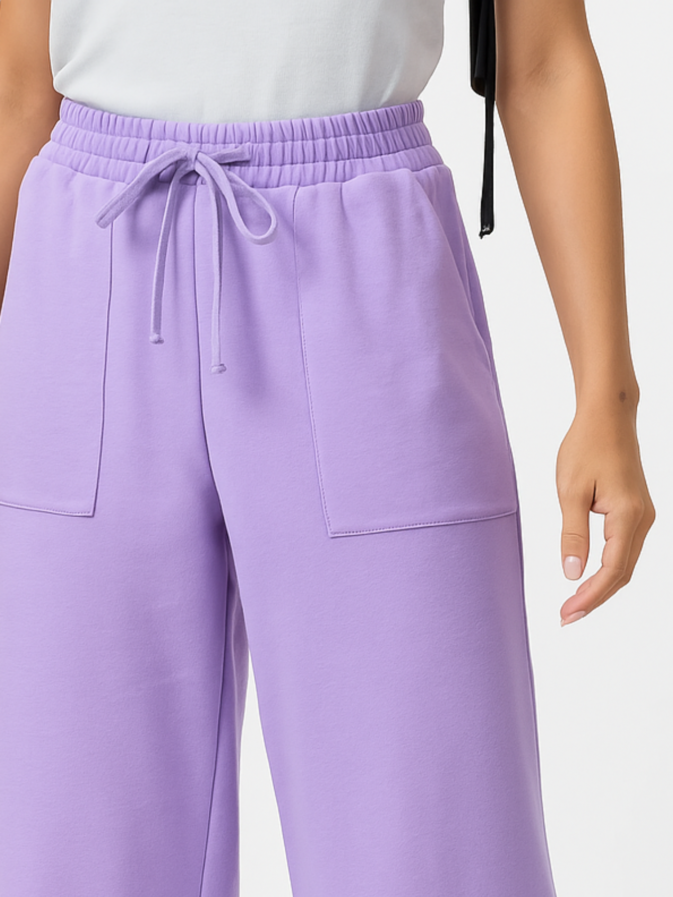 Calça Pantalona Moletinho