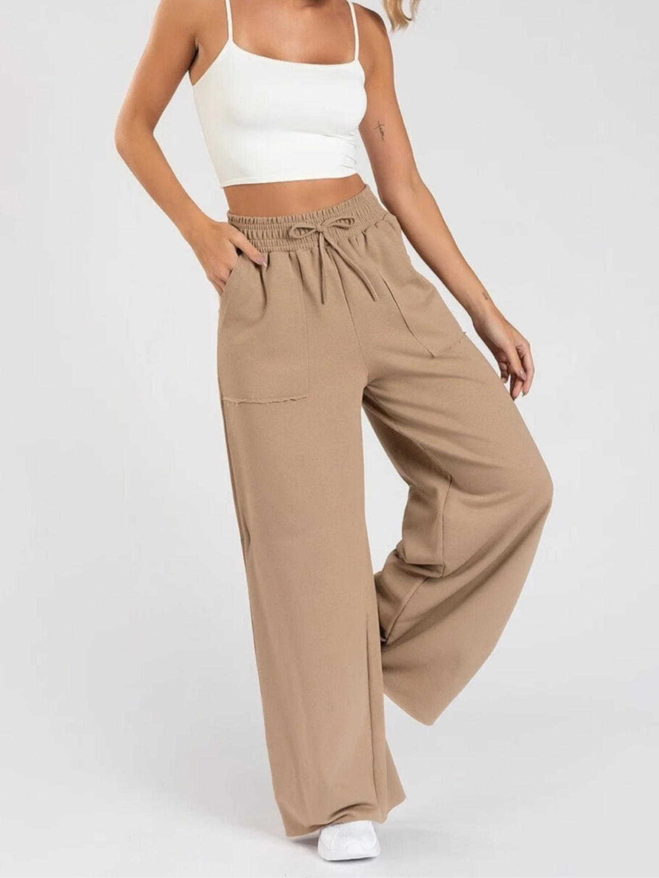 Calça Pantalona Moletinho