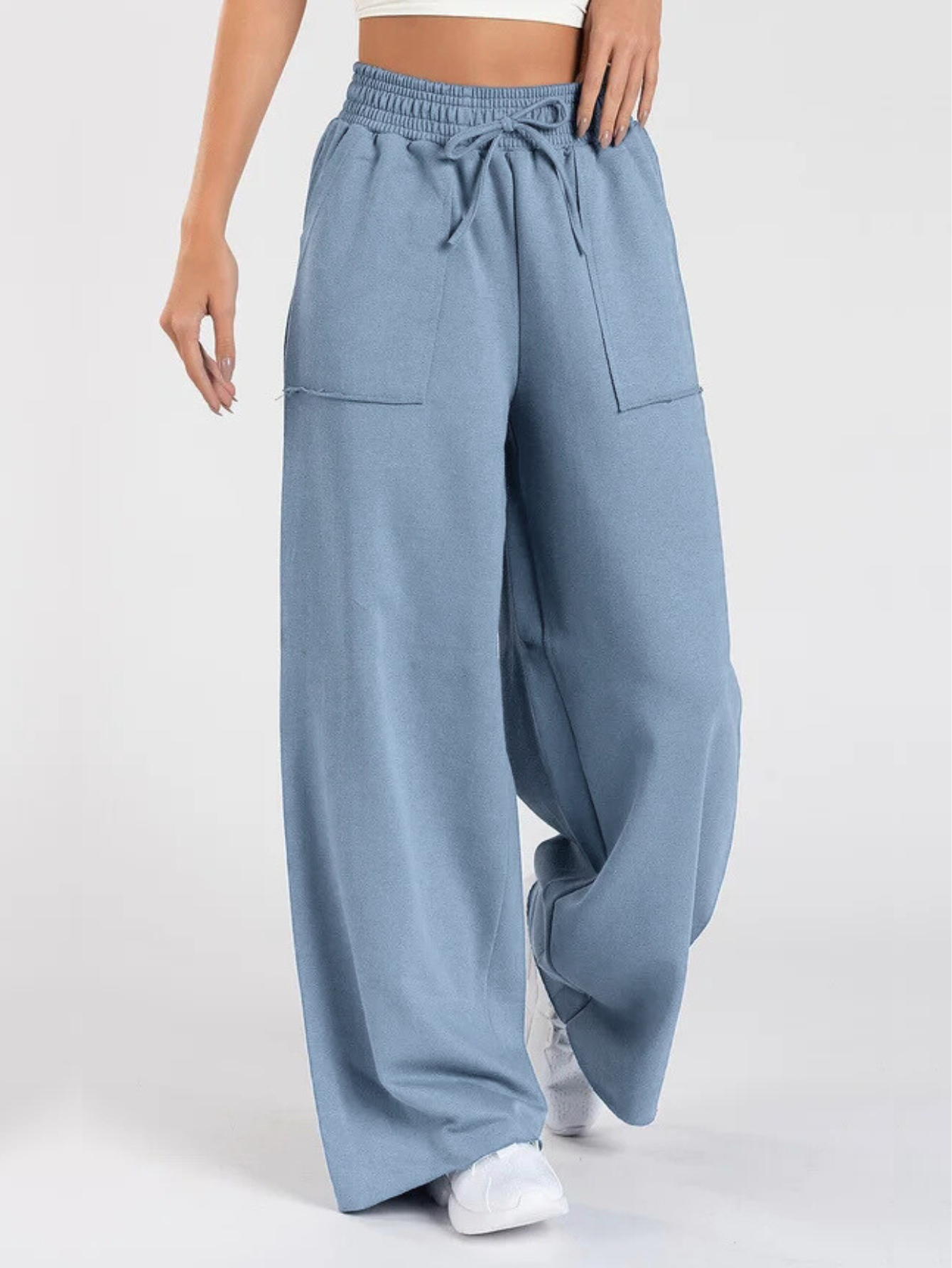 Calça Pantalona Moletinho