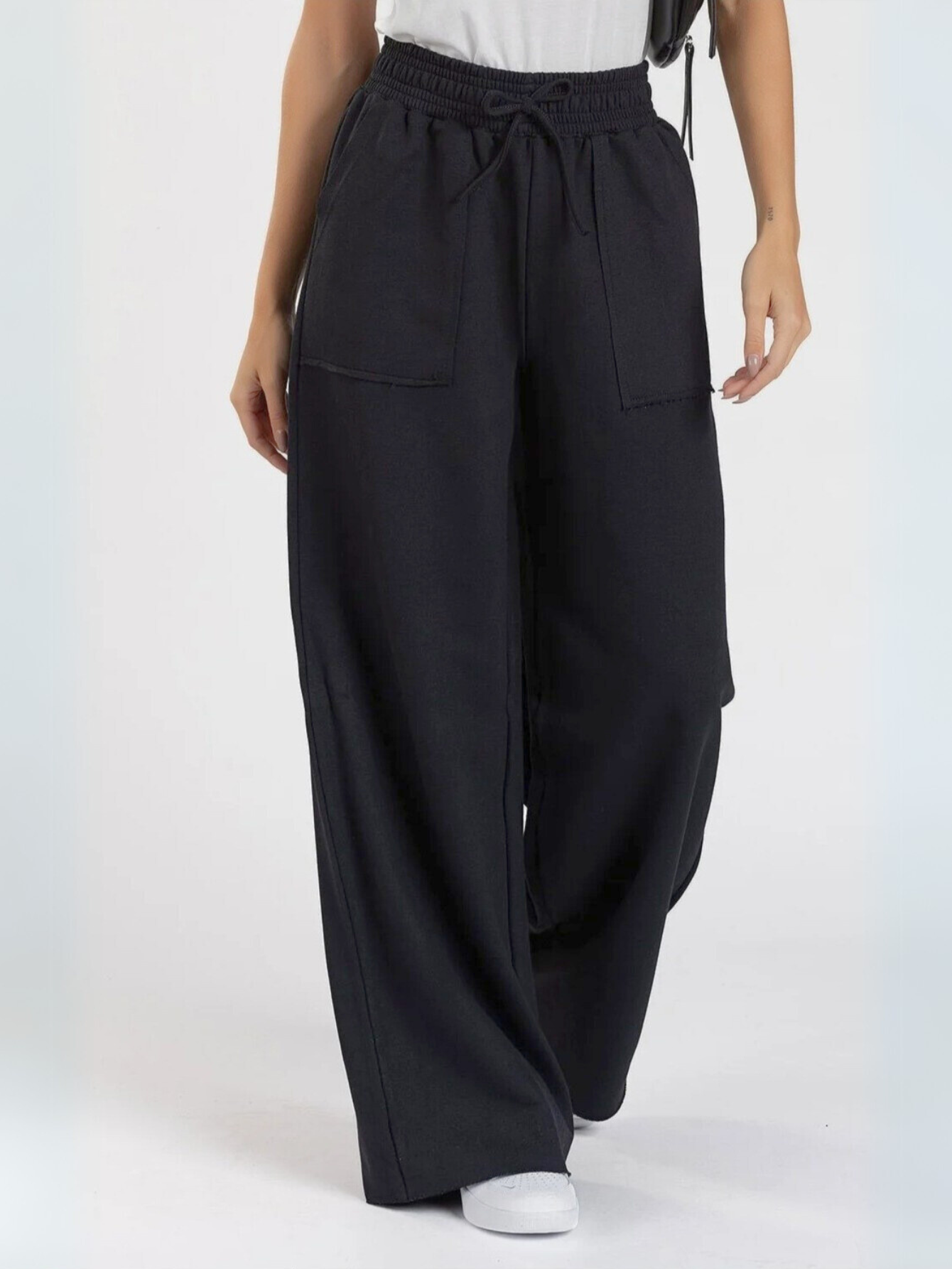 Calça Pantalona Moletinho