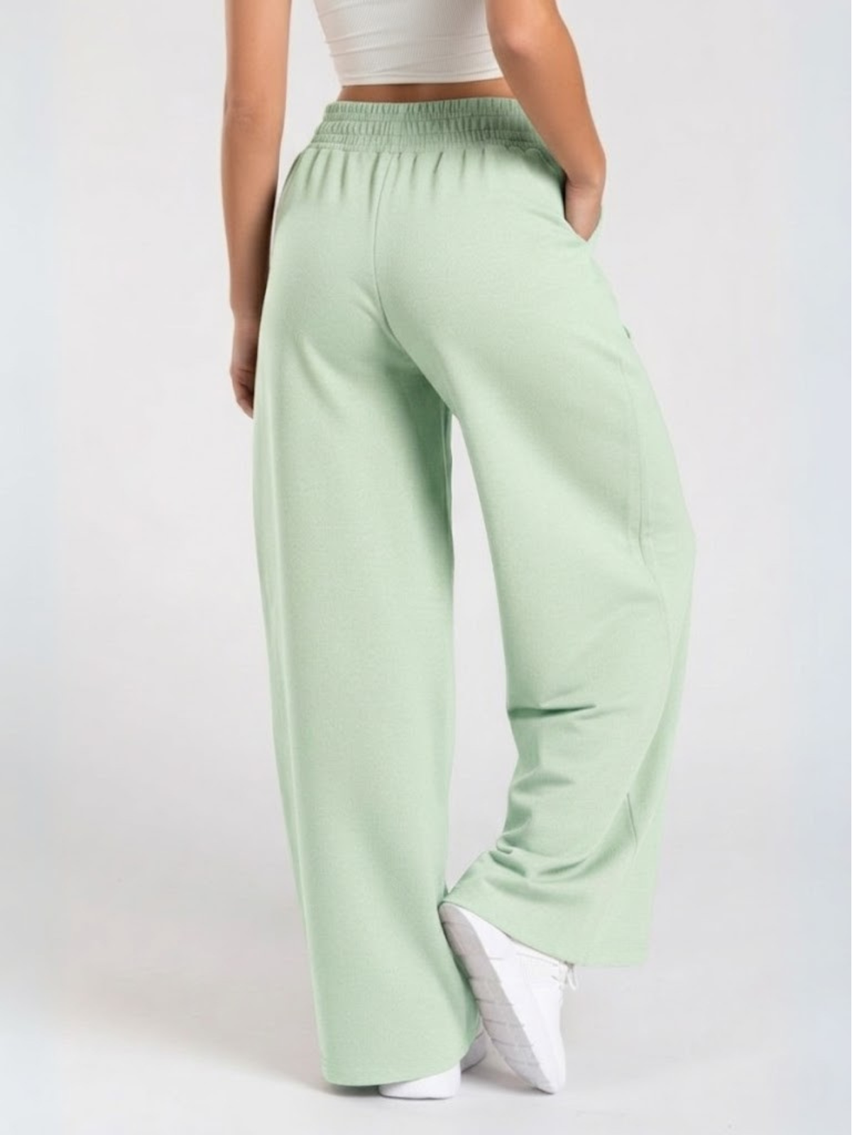 Calça Pantalona Moletinho