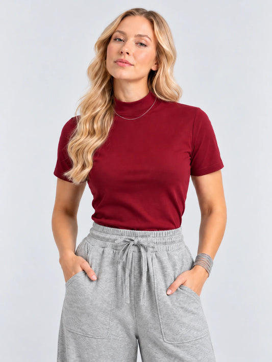 Camiseta Gola Alta