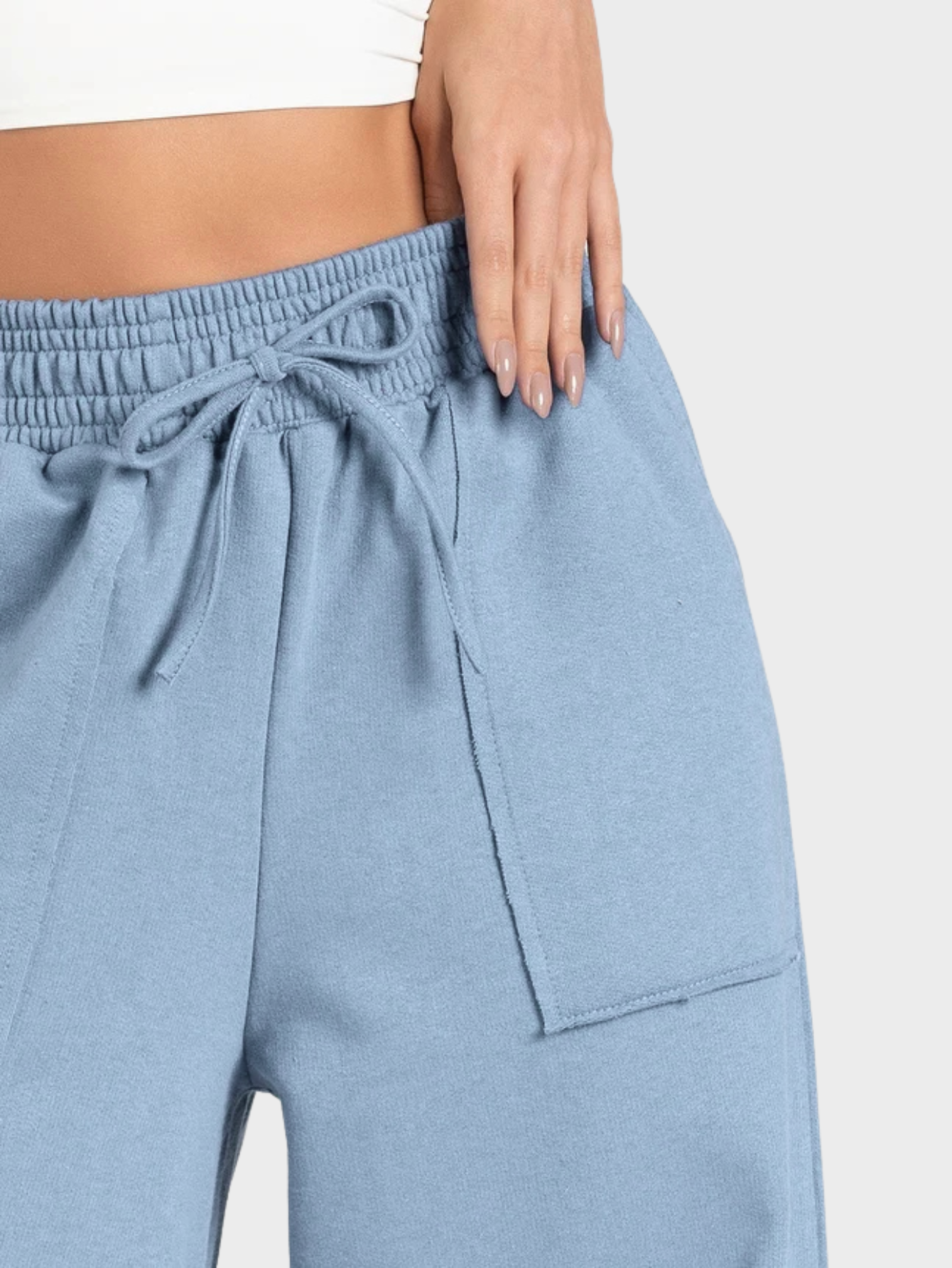 Calça Pantalona Moletinho