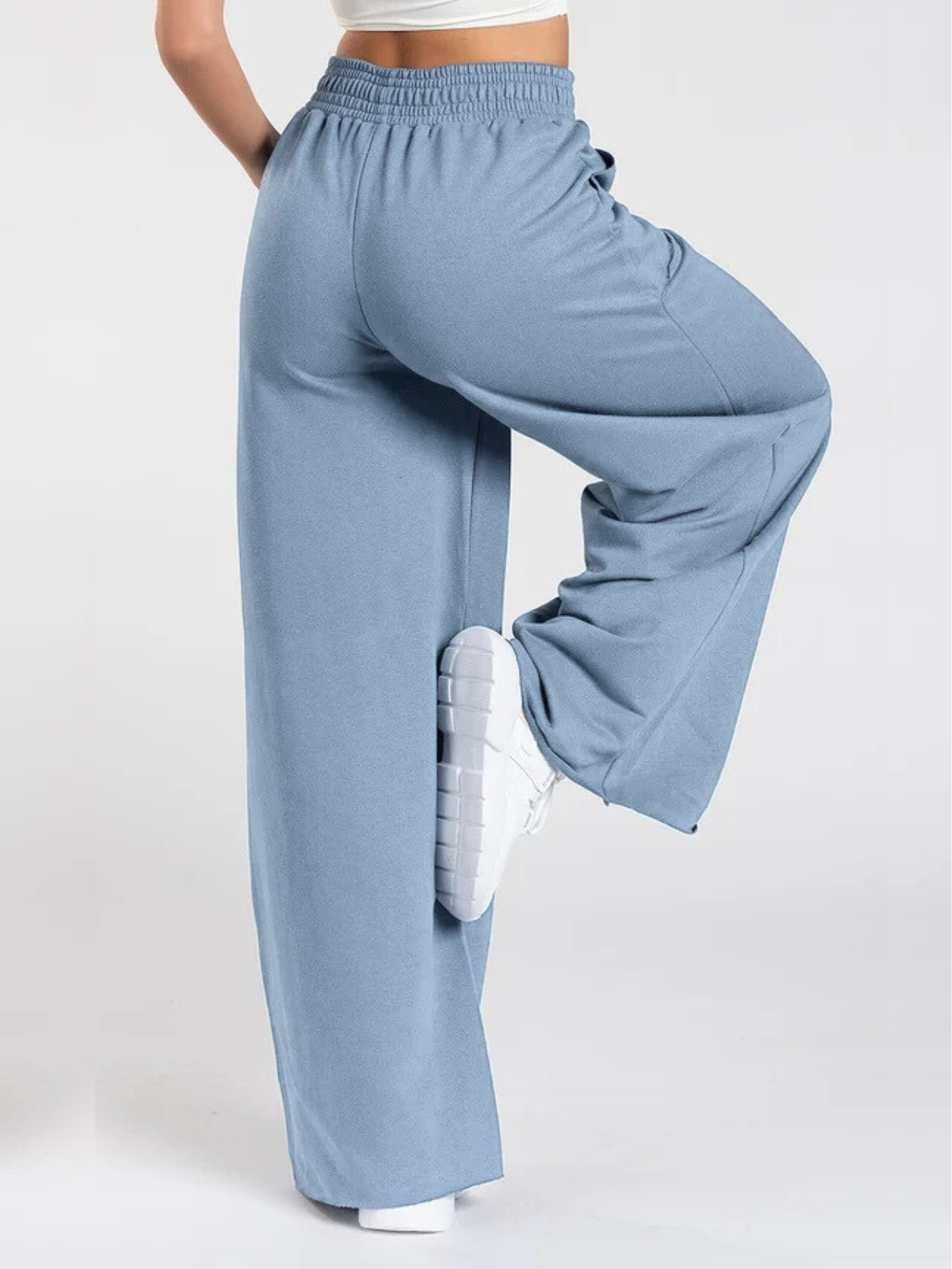 Calça Pantalona Moletinho