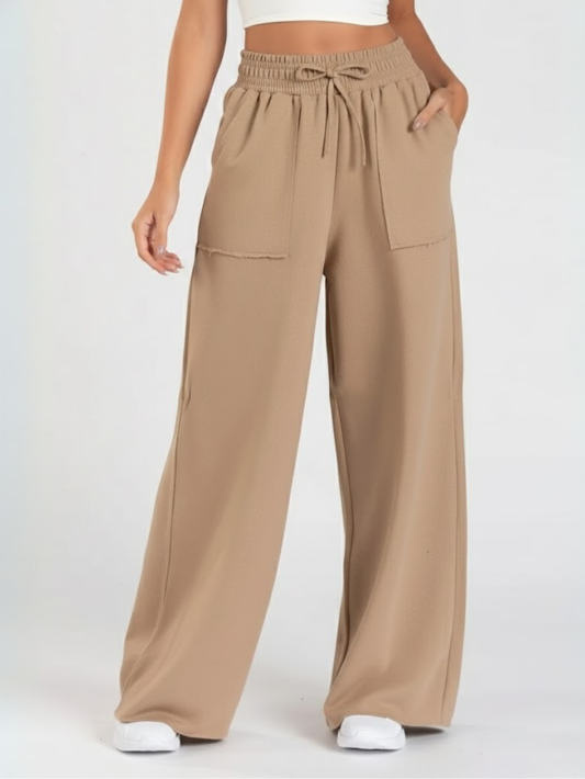 Calça Pantalona Moletinho