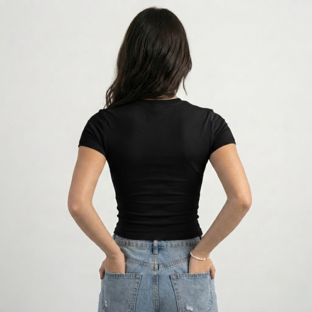 Blusa Baby Tee Feminina