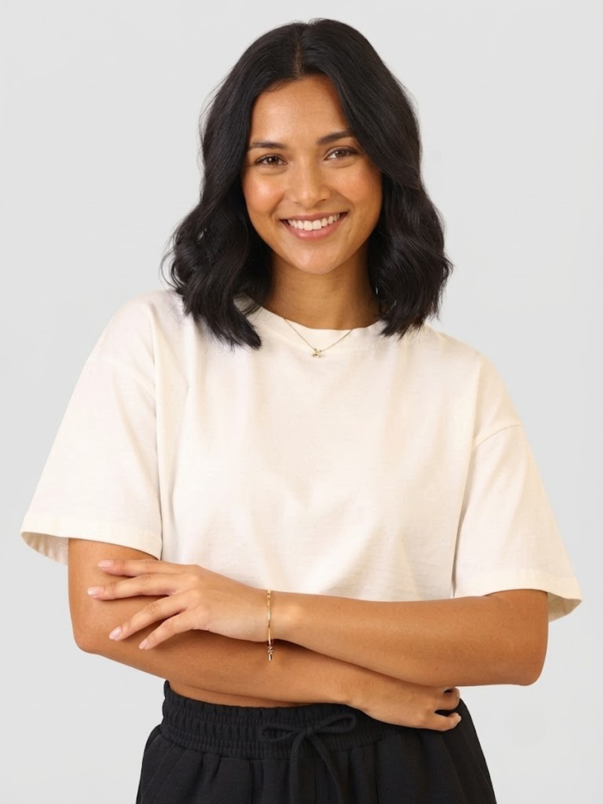 Cropped Oversized