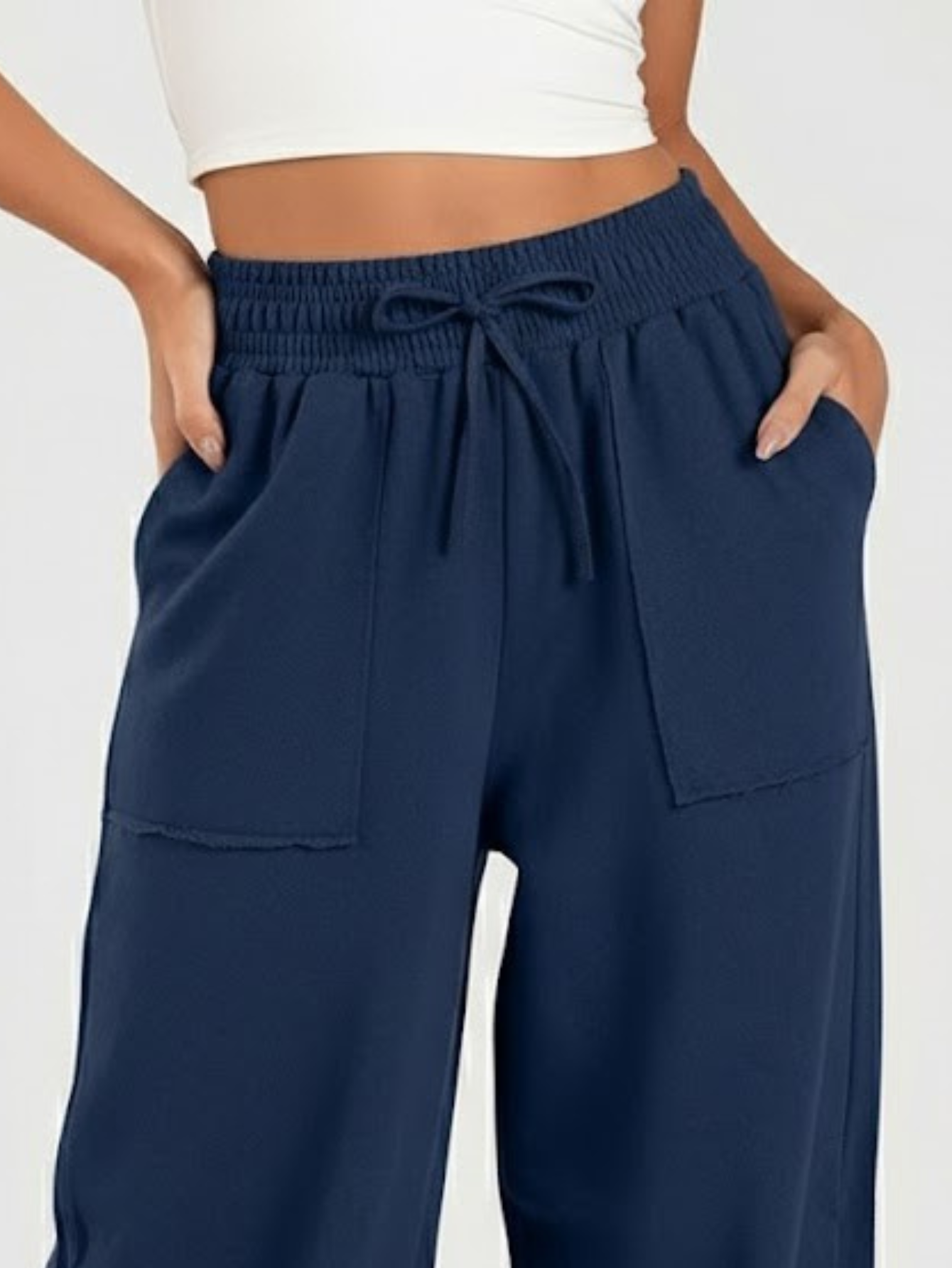 Calça Pantalona Moletinho