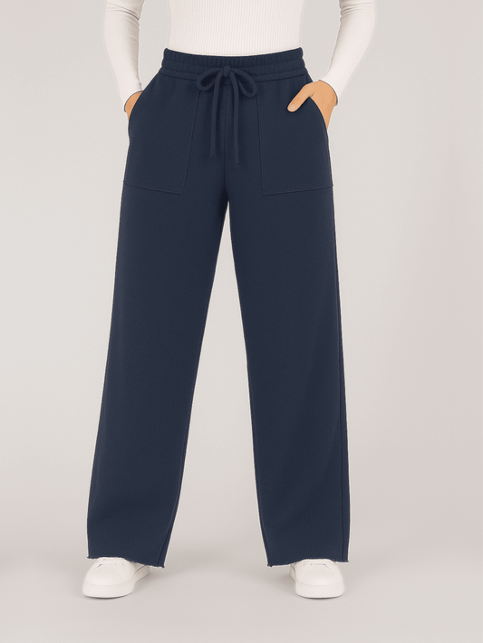 Calça Pantalona Moletinho