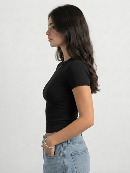 Blusa Baby Tee Feminina