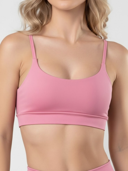 Conjunto Shorts e Top Fitness Poliamida