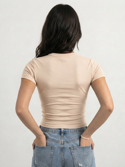 Blusa Baby Tee Feminina