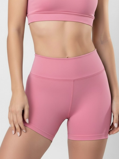 Conjunto Shorts e Top Fitness Poliamida