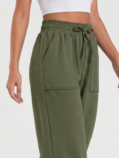 Calça Pantalona Moletinho