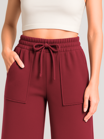 Calça Pantalona Moletinho