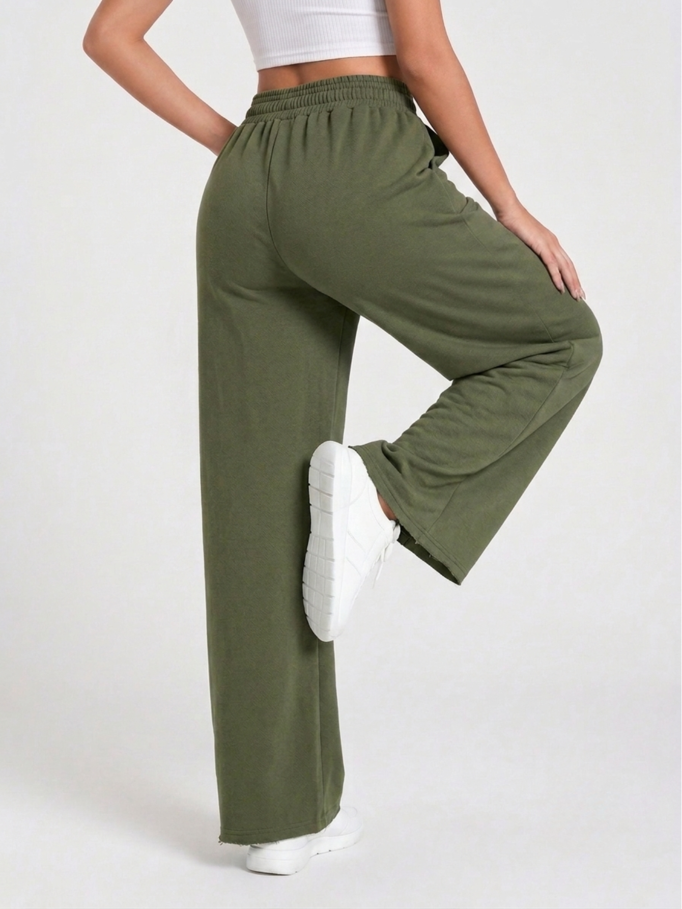 Calça Pantalona Moletinho