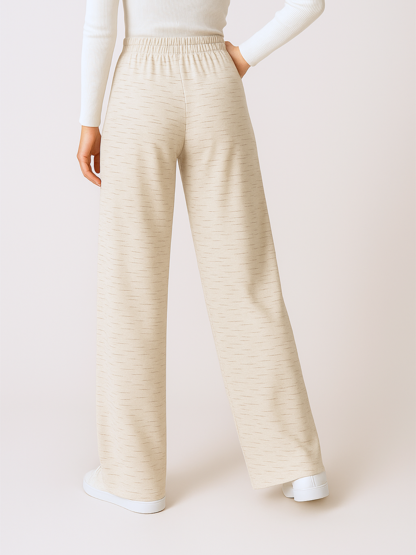 Calça Pantalona Moletinho