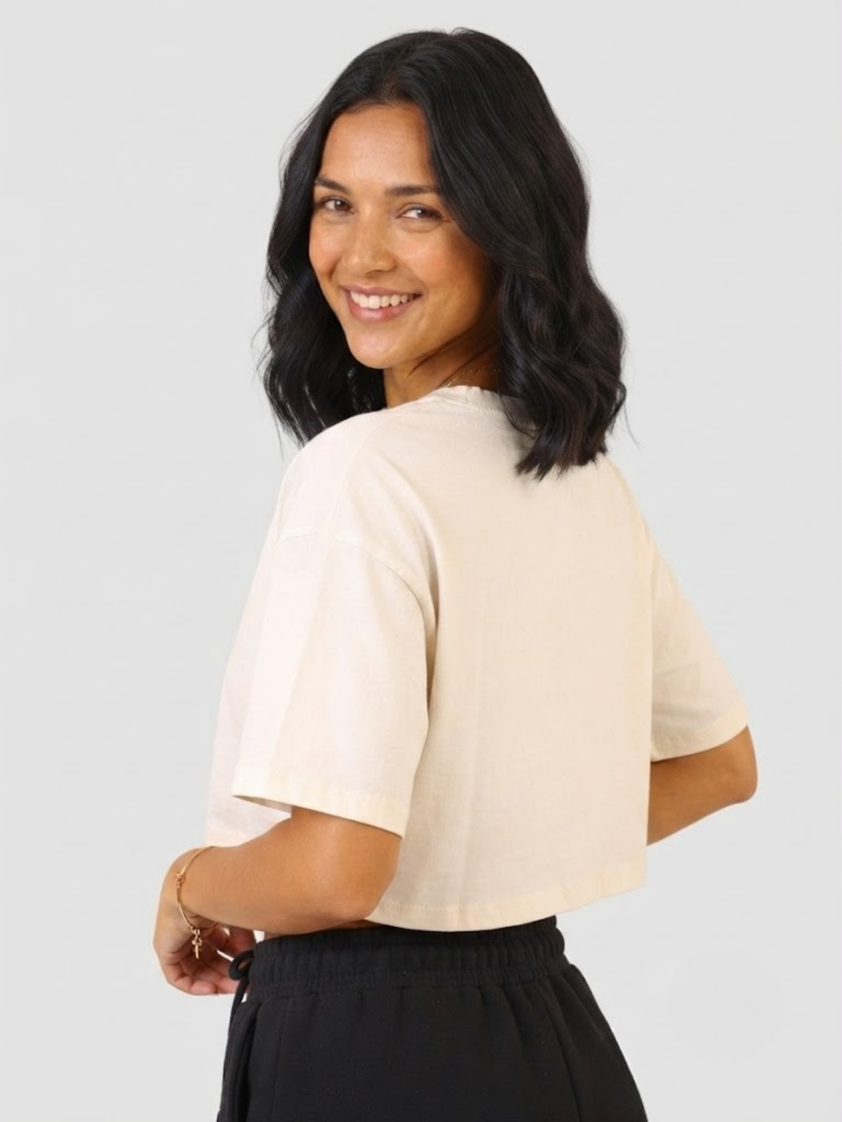 Cropped Oversized