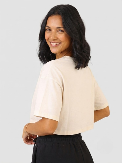 Cropped Oversized