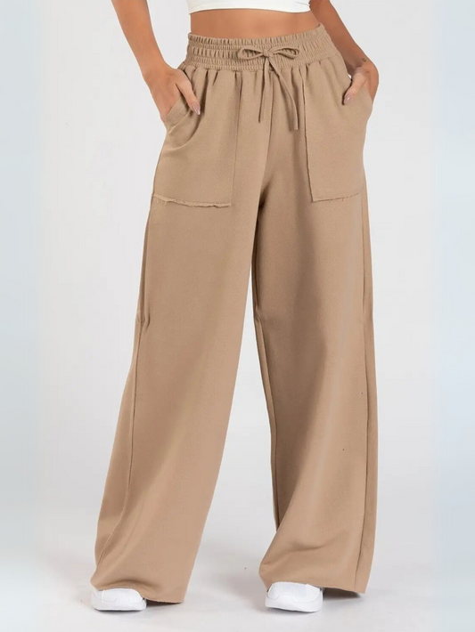 Calça Pantalona Moletinho