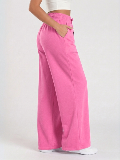 Calça Pantalona Moletinho