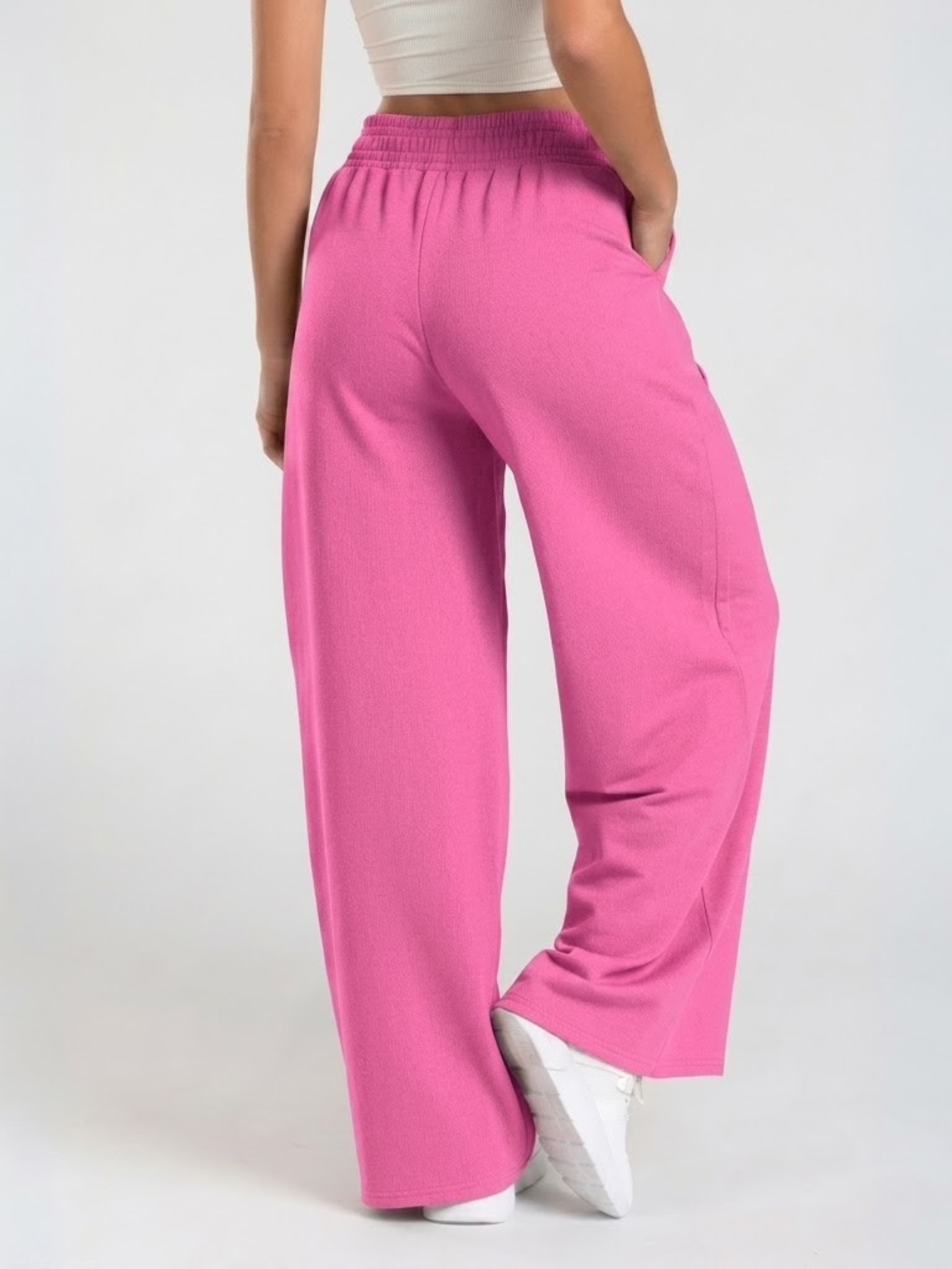 Calça Pantalona Moletinho