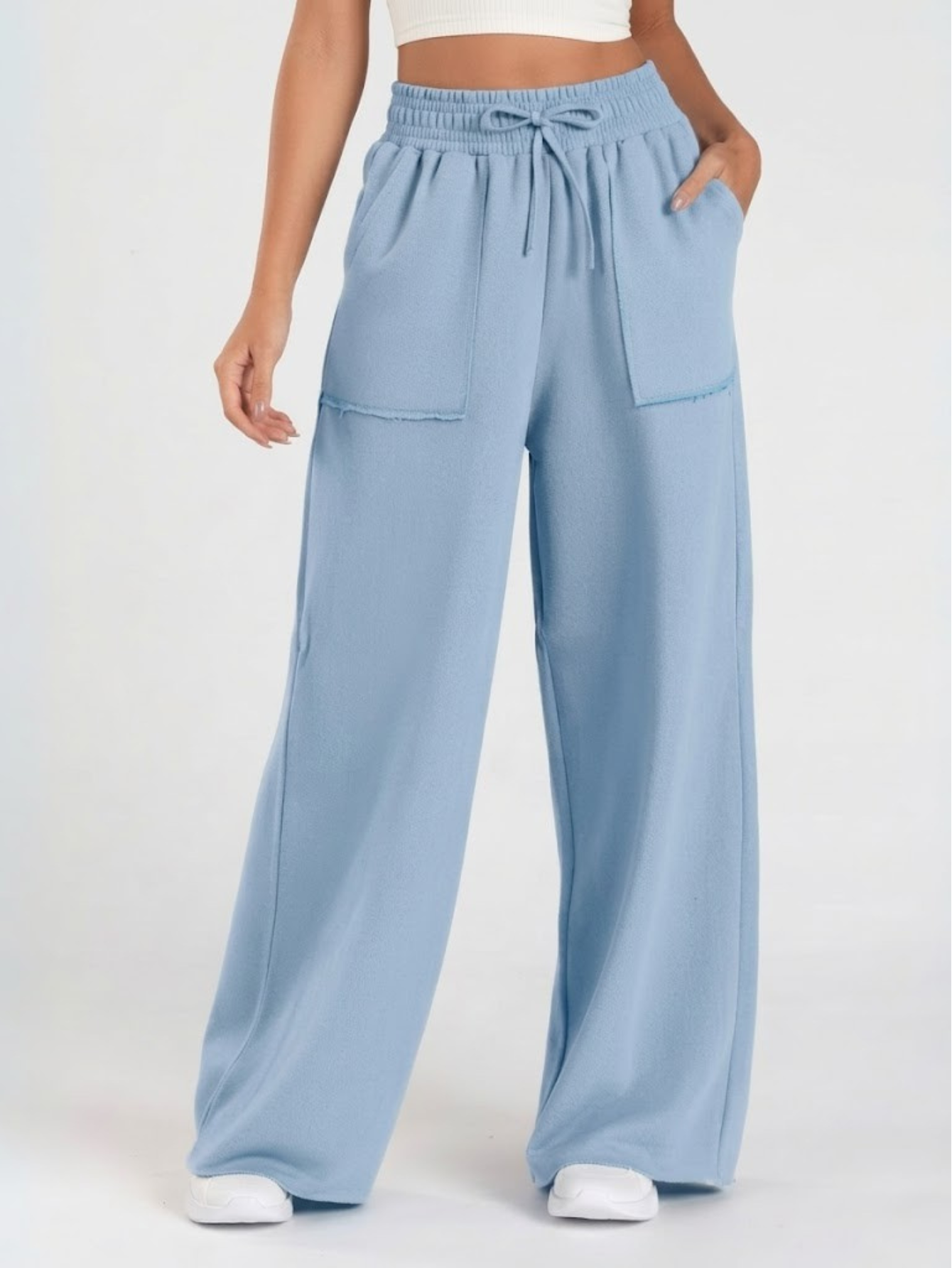 Calça Pantalona Moletinho