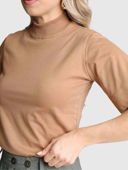 Camiseta Gola Alta