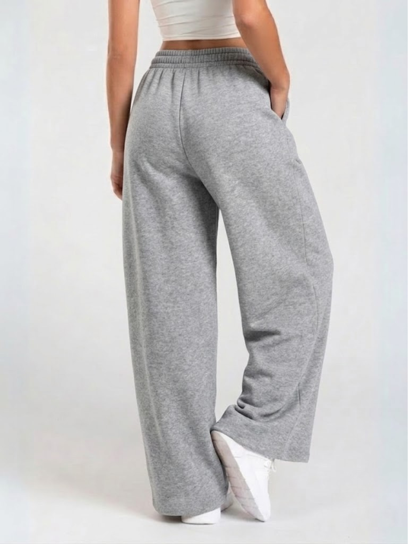 Calça Pantalona Moletinho
