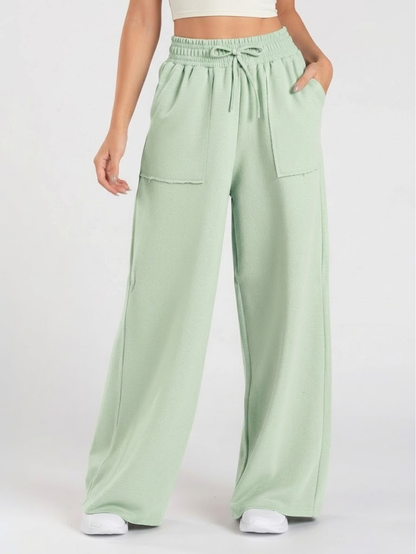 Calça Pantalona Moletinho