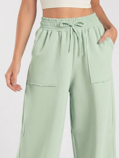 Calça Pantalona Moletinho
