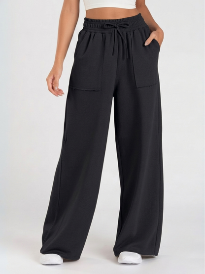 Calça Pantalona Moletinho