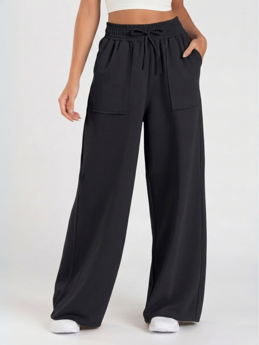 Calça Pantalona Moletinho