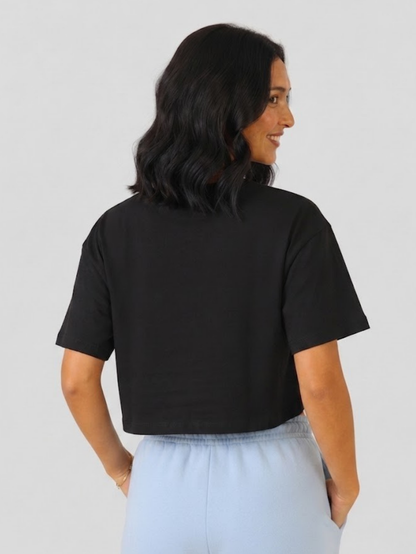 Cropped Oversized