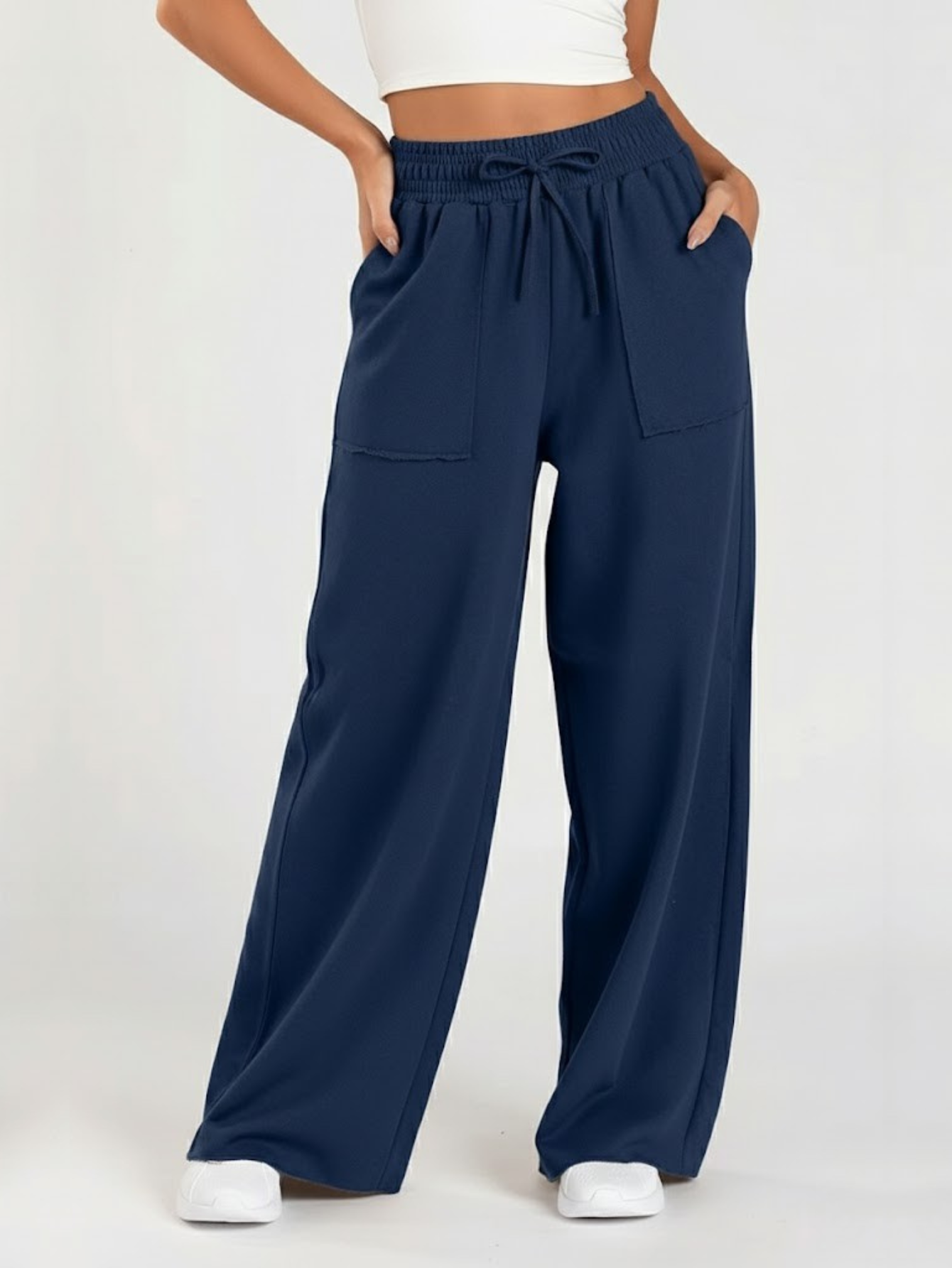 Calça Pantalona Moletinho