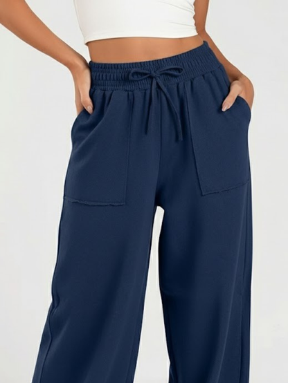 Calça Pantalona Moletinho