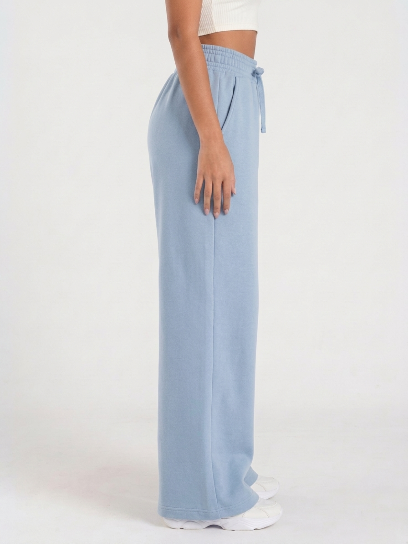 Calça Pantalona Moletinho