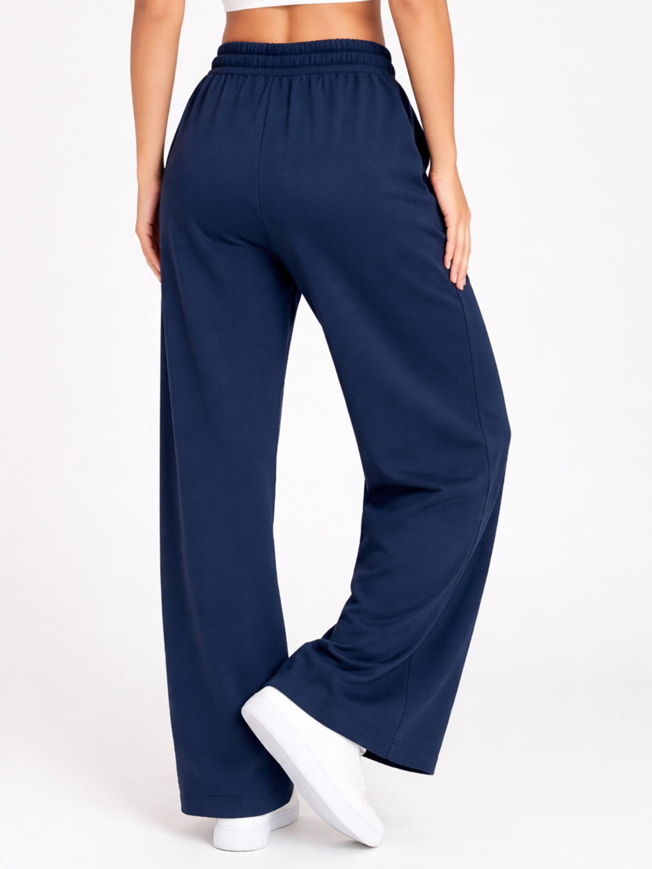 Calça Pantalona Moletinho