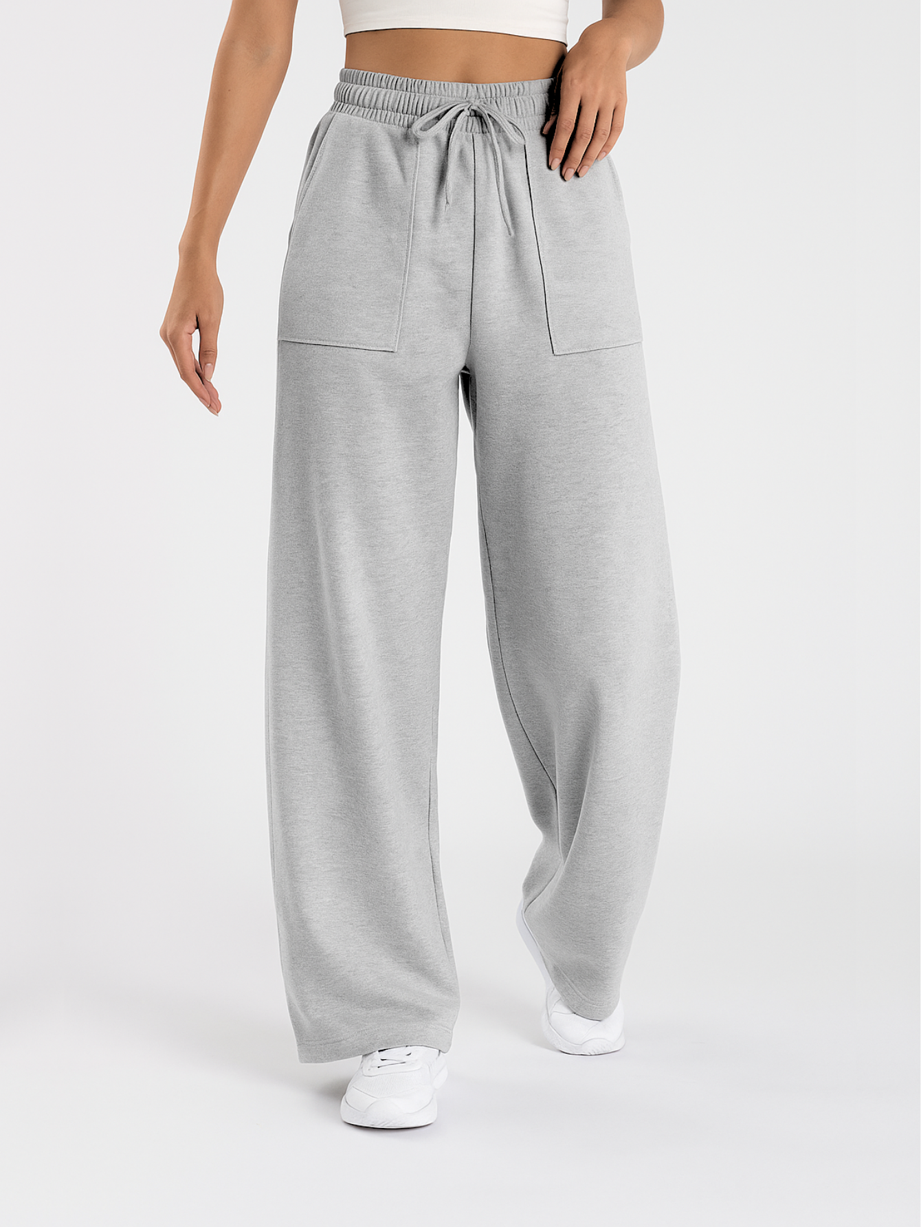 Calça Pantalona Moletinho