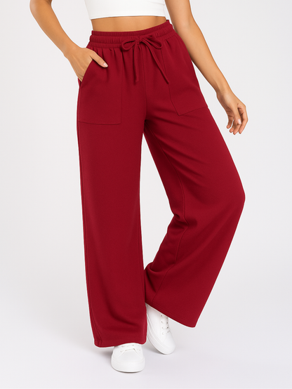 Calça Pantalona Moletinho