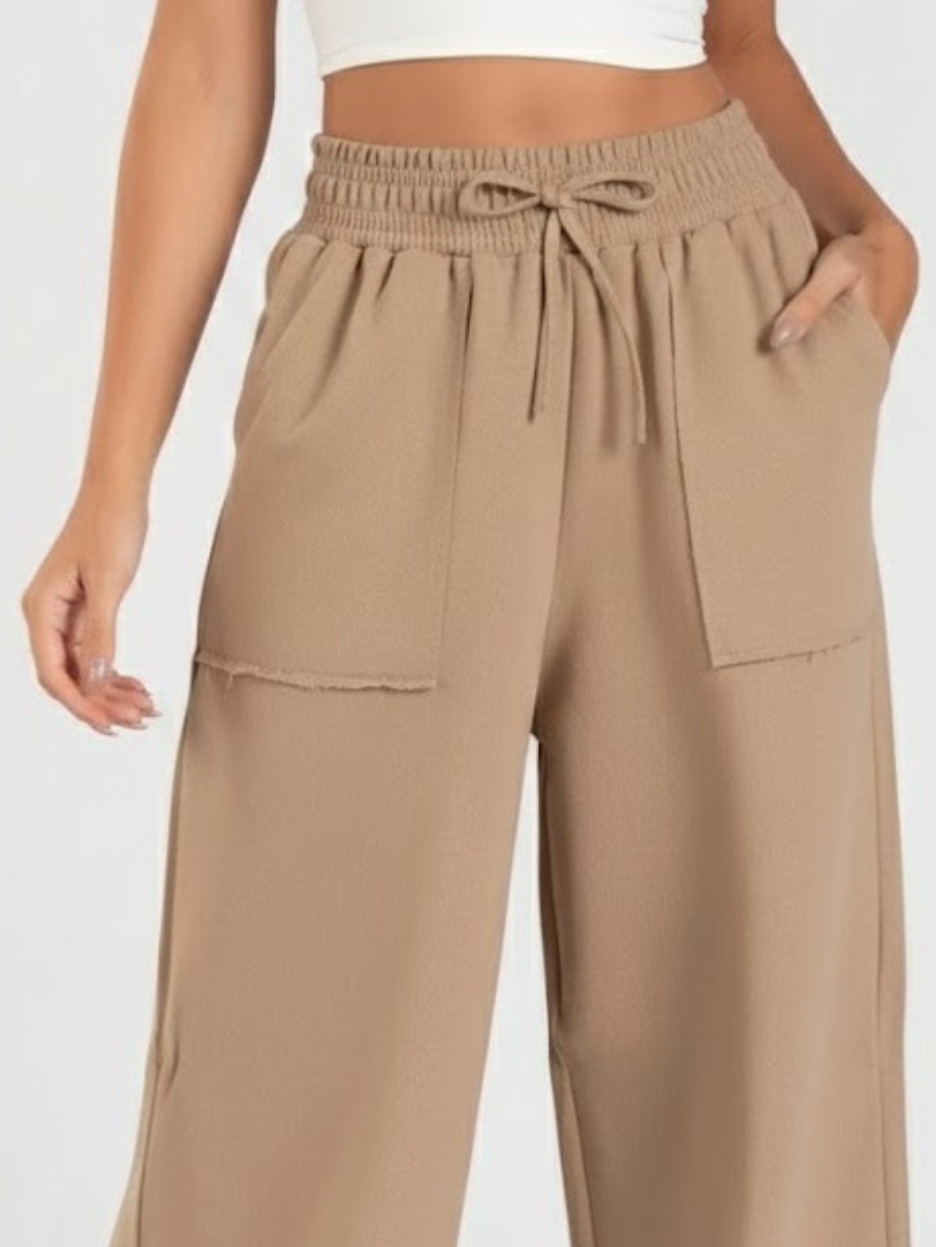 Calça Pantalona Moletinho